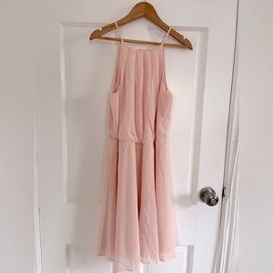 Pale Pink mini dress